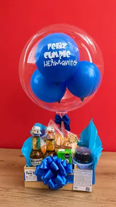Sorpresa Mix: Caja de madera con desayuno completo, bonyurt y dos cervezas Coronita — regalo a domicilio en Bogotá